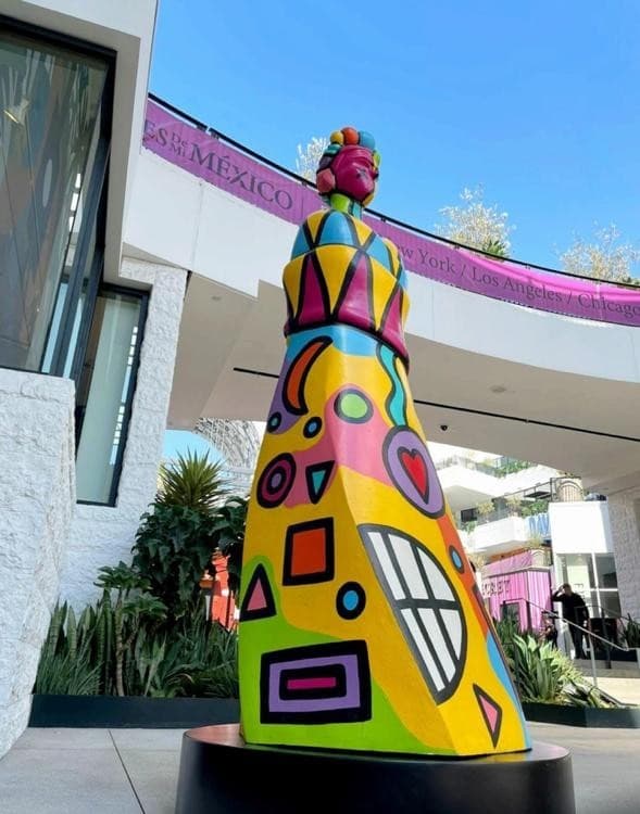 Exposición “Sabores de México” - Escultura “Zyanya”