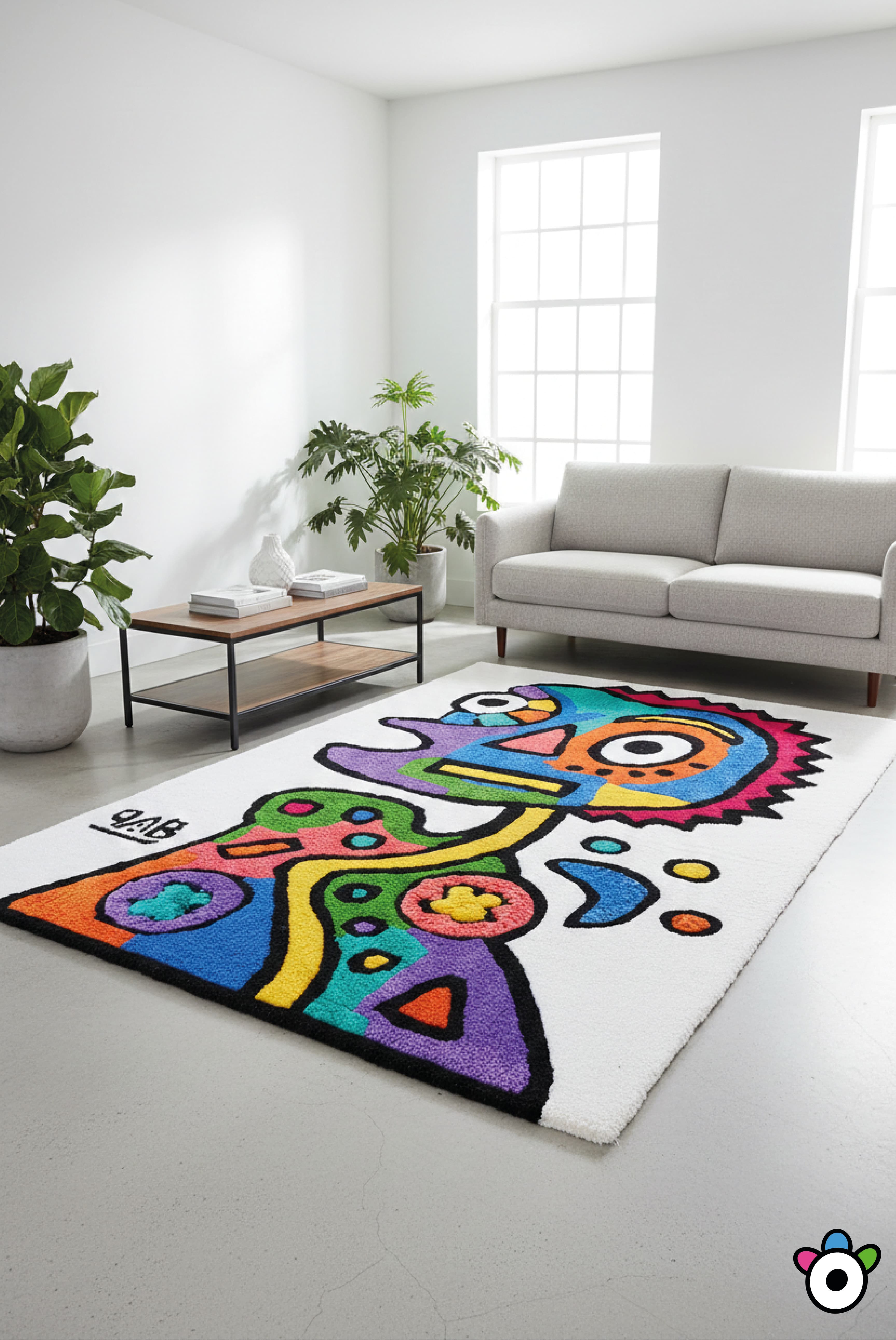 skater girl alfombra espacio